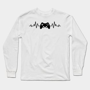 Game controller heartbeat Long Sleeve T-Shirt